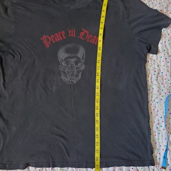 Jonh Varvatos USA skull graphic tee size XL. - Picture 6 of 8
